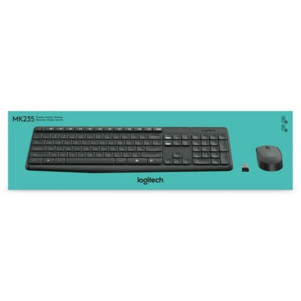 MK235 Logitech Wireless Keyboard and Mouse (ESP) - Image 3